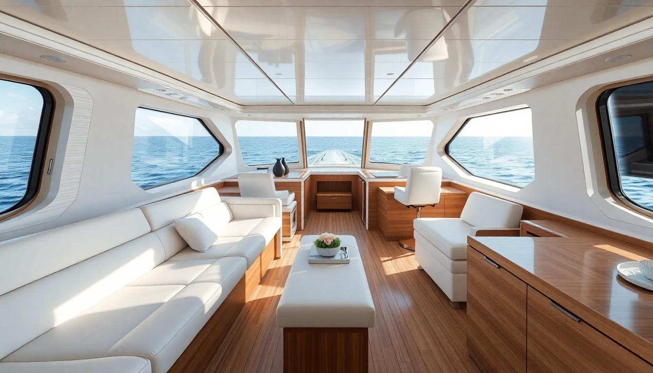 Modern Yacht Interior